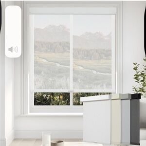 New Open Box Persilux Free-Stop Cordless Solar Shades for Windows Shades Light